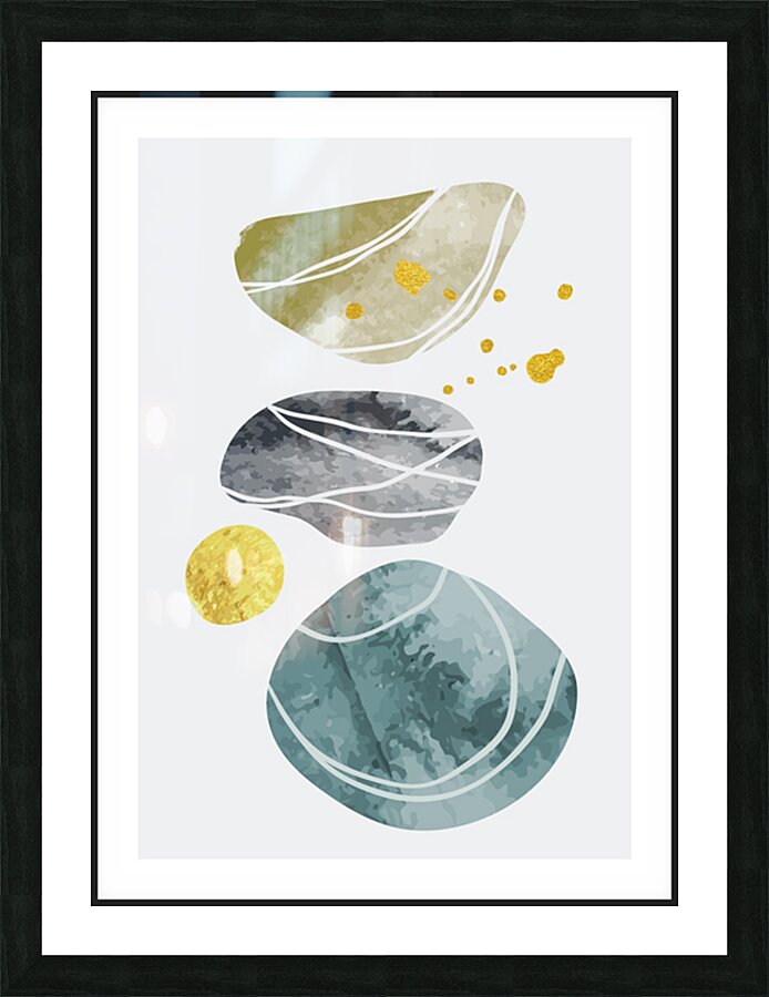 Abstract wall art. b Picture Frame print