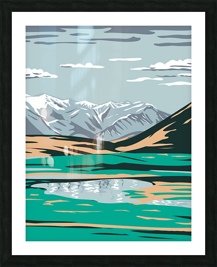 Brooks Range Picture Frame print