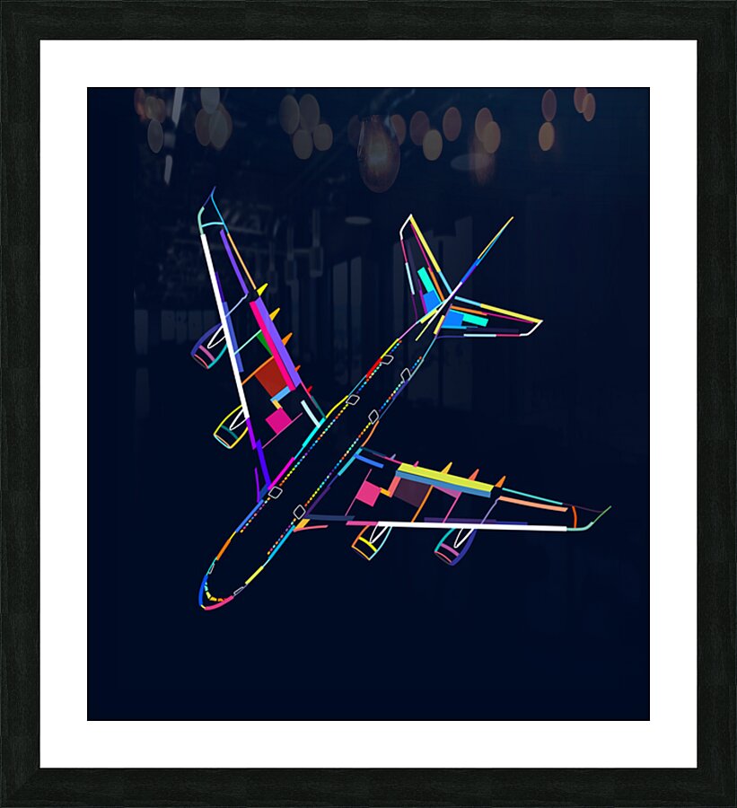 Airplane Picture Frame print