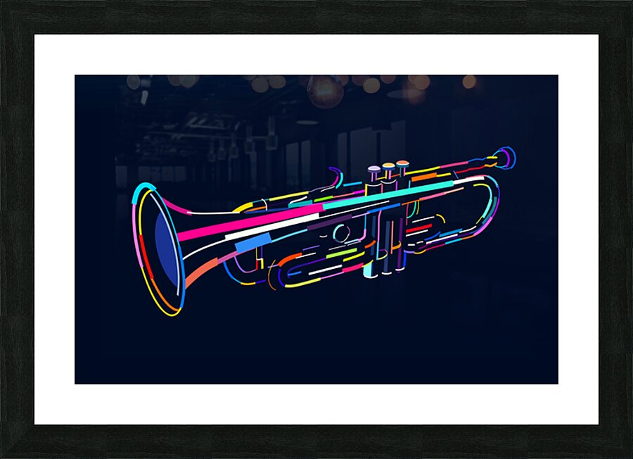 Musical instrument Picture Frame print
