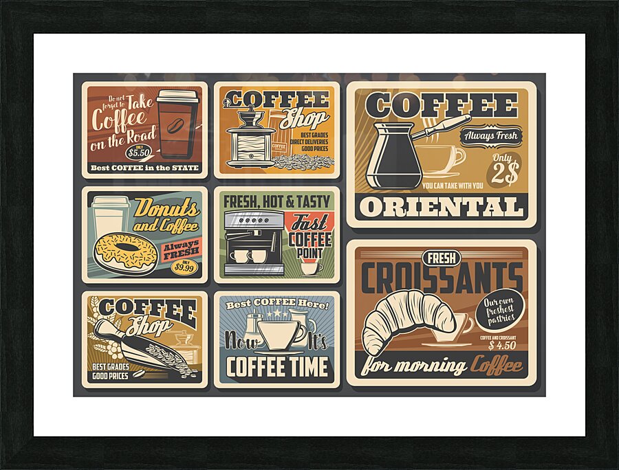 Espresso machine Picture Frame print