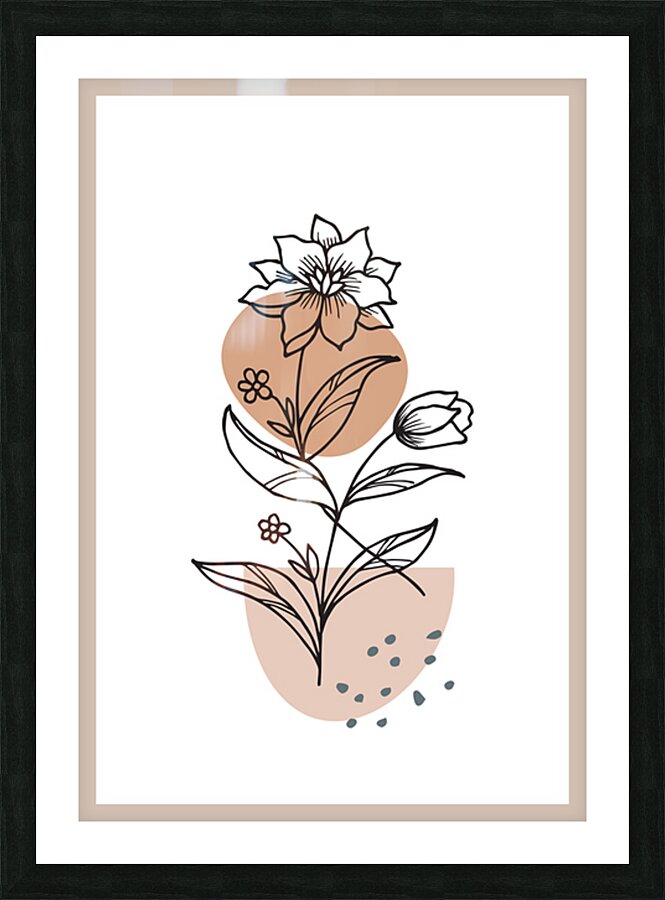 Modern design  b Picture Frame print
