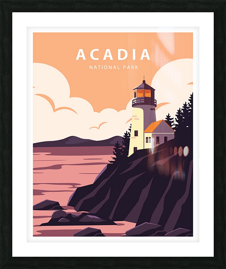 Acadia National Park Picture Frame print