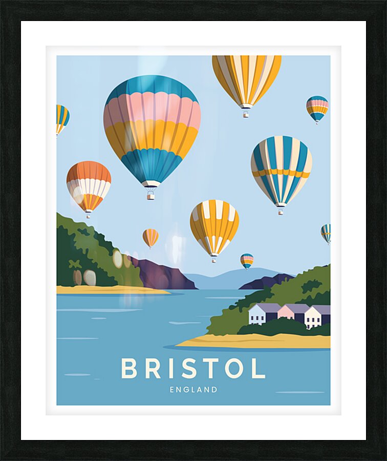 Bristol England Picture Frame print