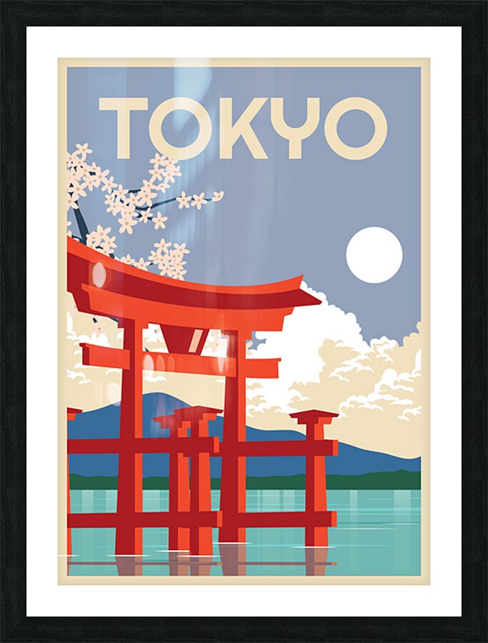 Beautiful Tokyo  Picture Frame print