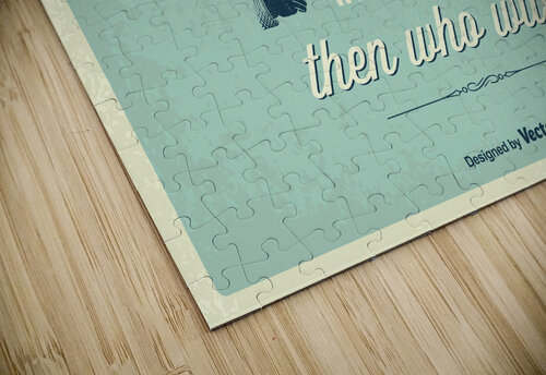 Typography quote Poster    Point Art puzzle