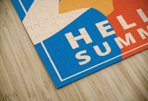 Hello summer Point Art puzzle