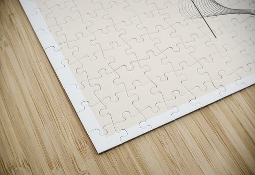 Abstract wall art. a Point Art puzzle