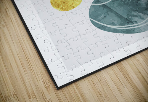 Abstract wall art. b Point Art puzzle