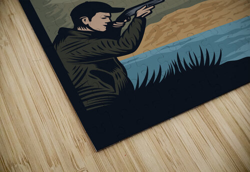 Wild hunting Point Art puzzle