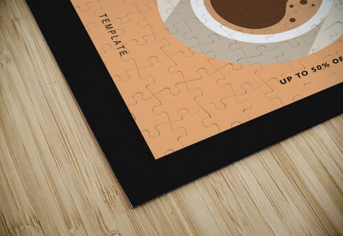 International Coffee. c Point Art puzzle