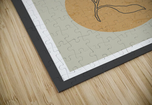 Abstract trendy design b Point Art puzzle