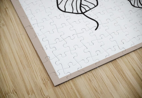 Boho plant design c Point Art puzzle