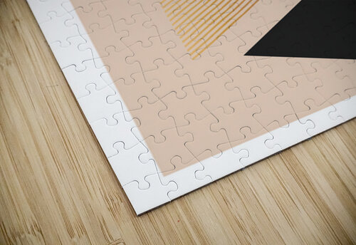 Geometric triangle art b Point Art puzzle