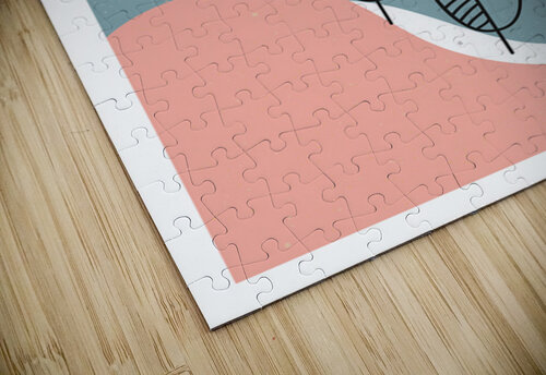Natural landscape d Point Art puzzle