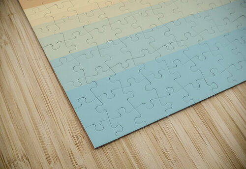 Scandinavian landscape Point Art puzzle
