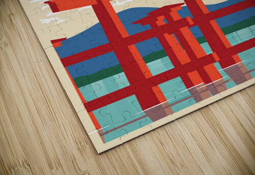 Beautiful Tokyo  Point Art puzzle