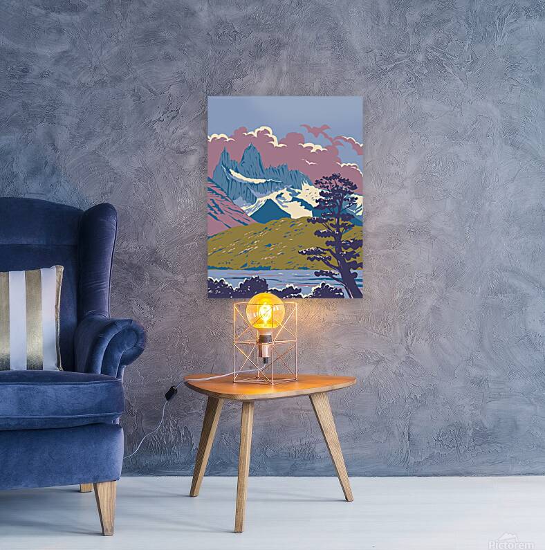  Monte Fitz Roy  Reproduction