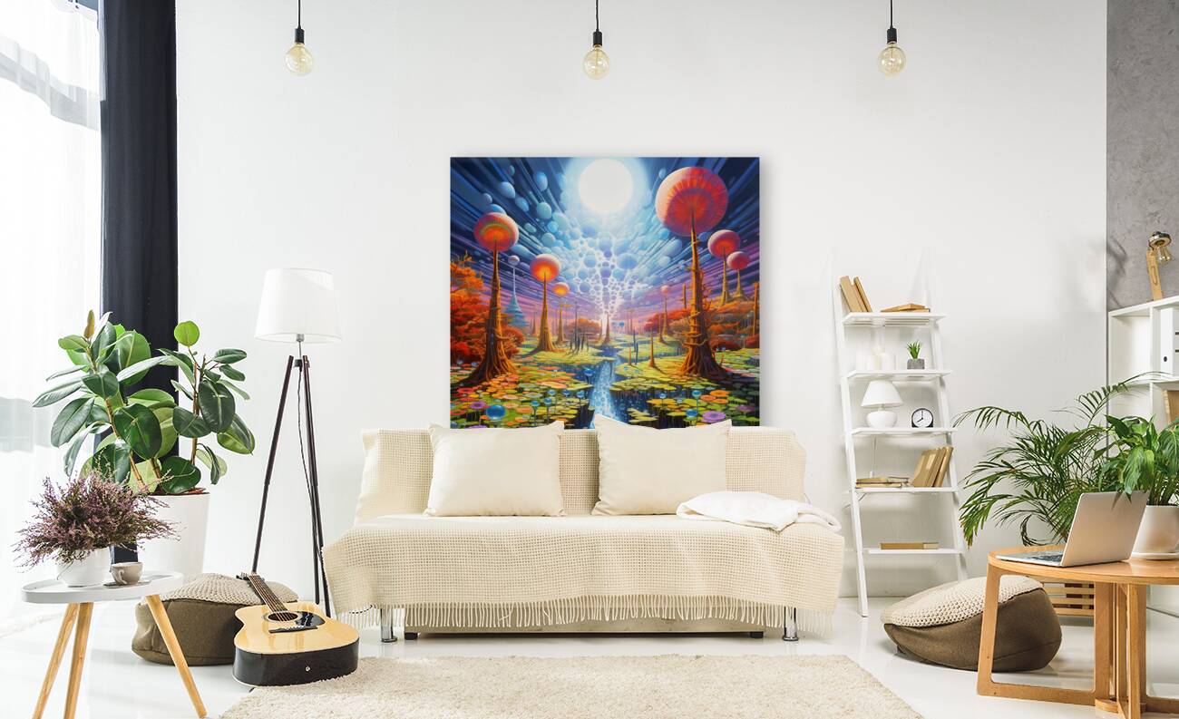 Psychedelic nature and technology Reproduction