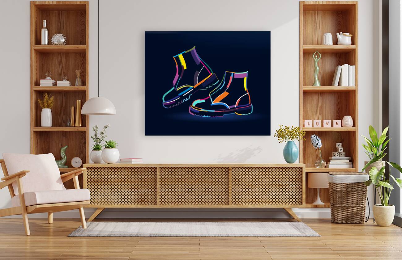 Multicolored Men boots  Reproduction