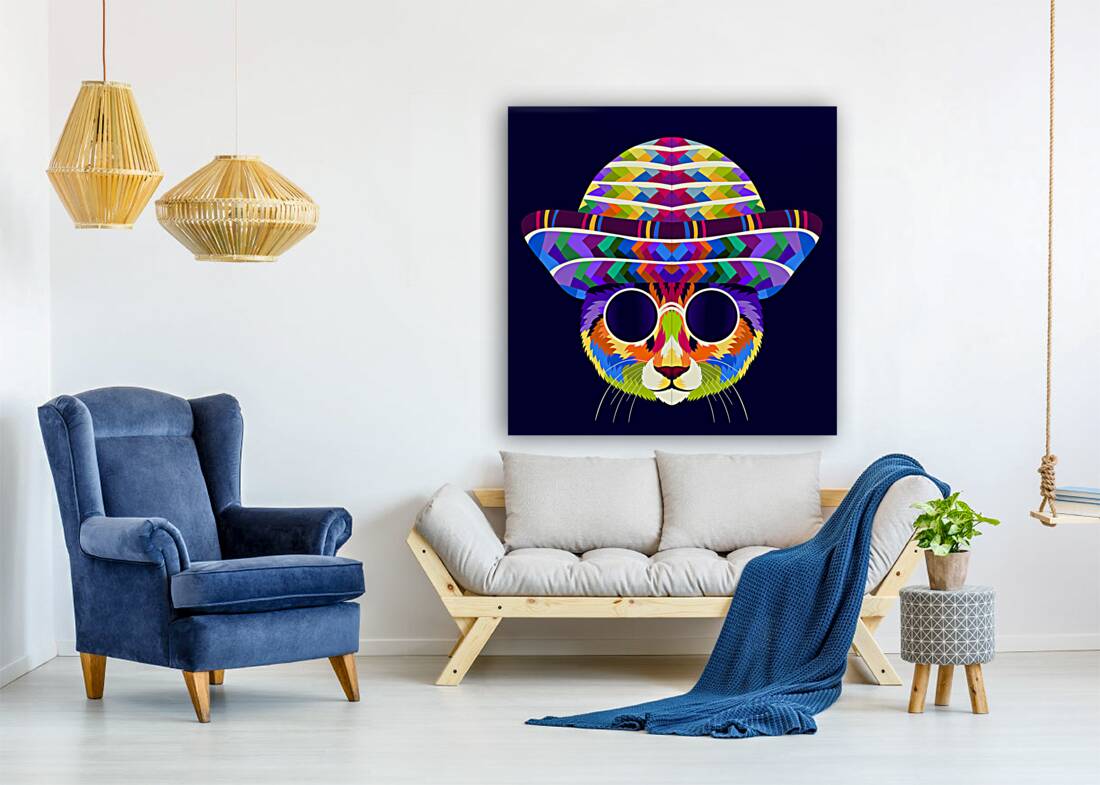 Cat pop art  Reproduction