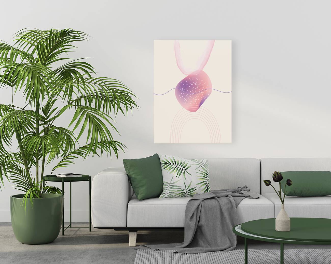 Creative wall art. c Reproduction