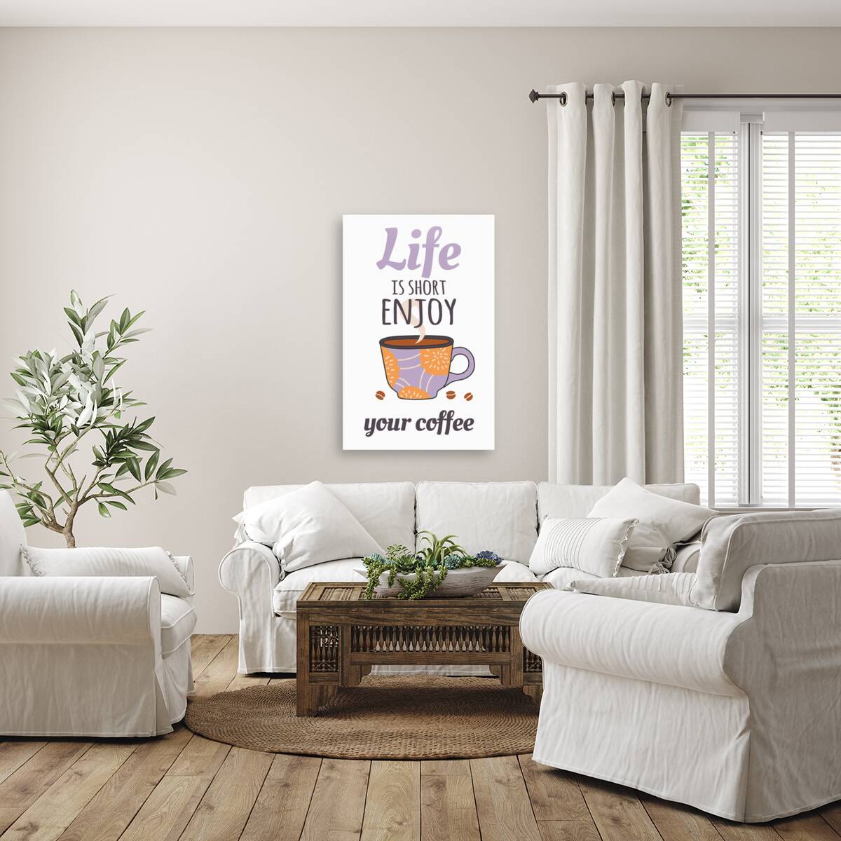 Coffee please. a Reproduction