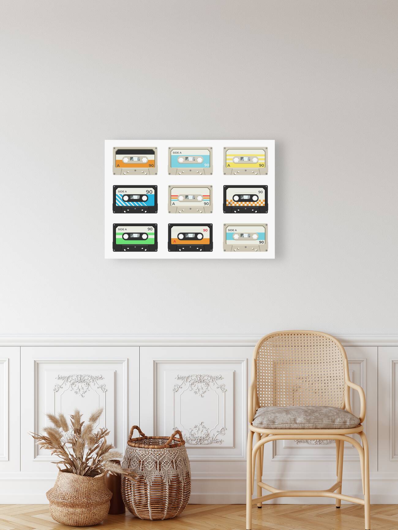 Abstract geometry wall art Reproduction
