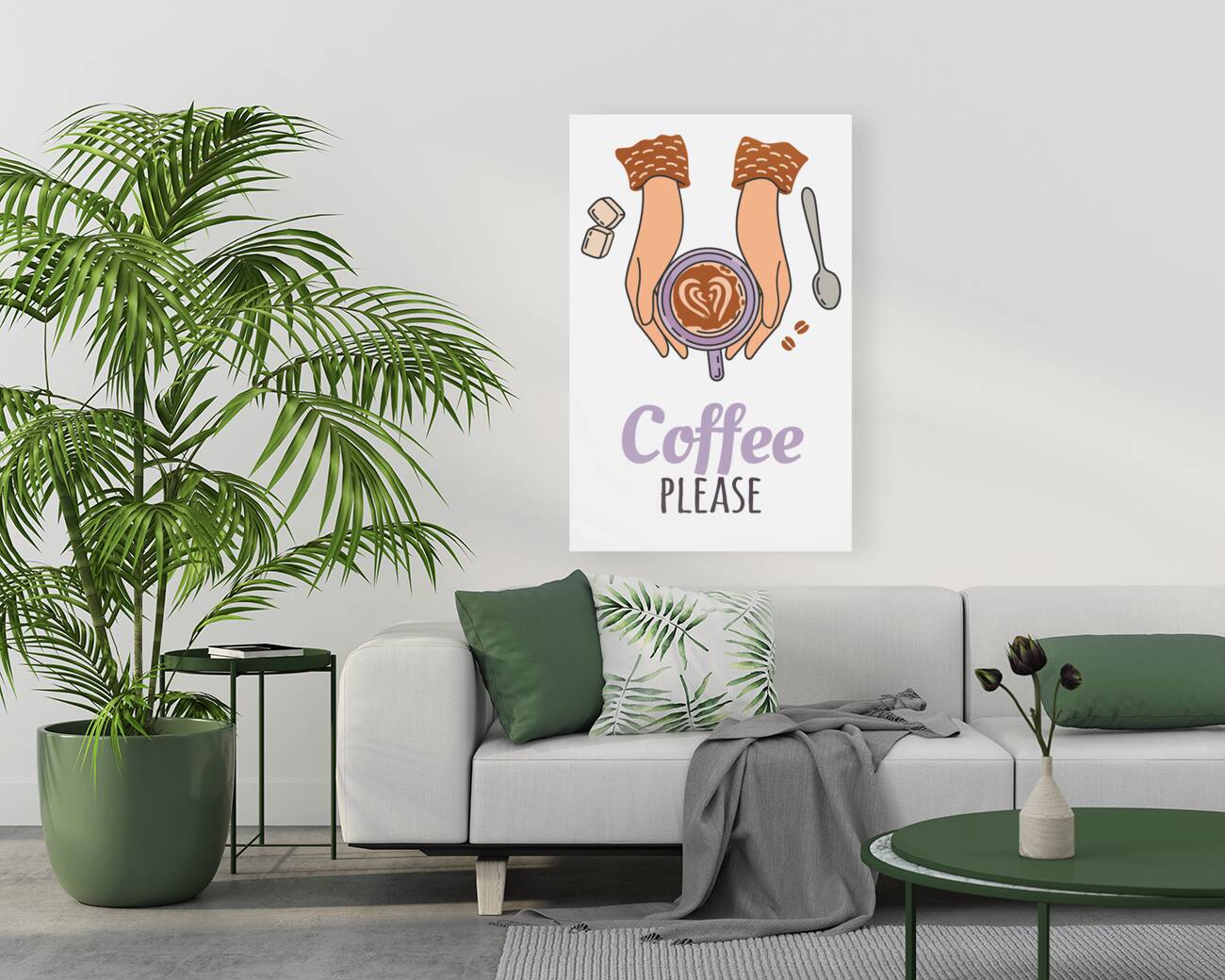 Coffee please. c Reproduction