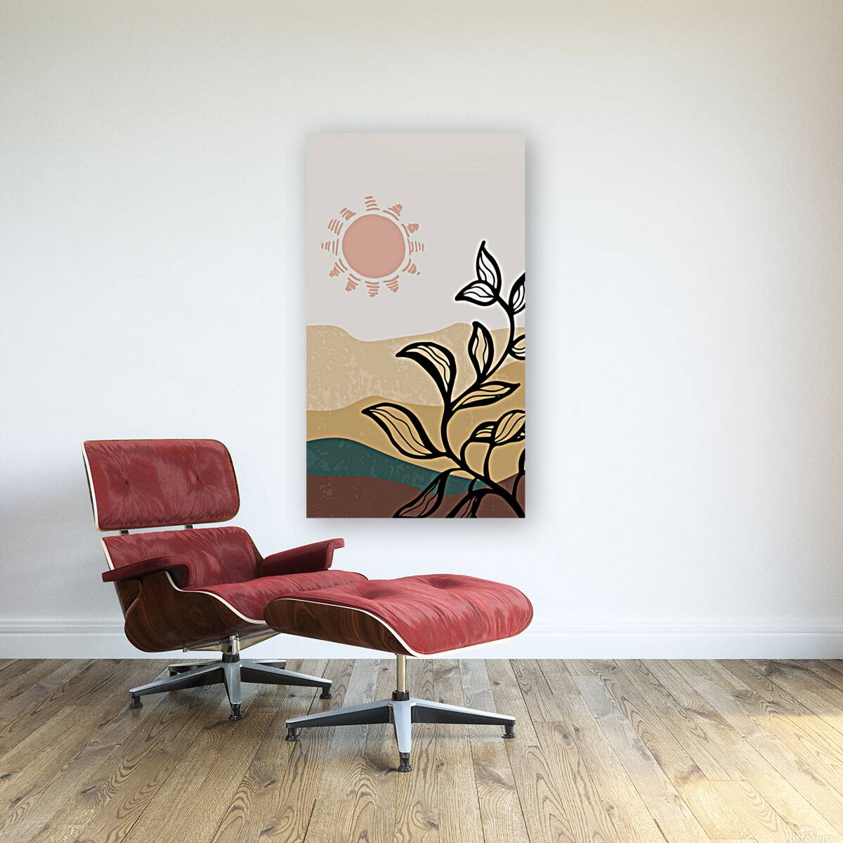  Abstract mountain background   Reproduction