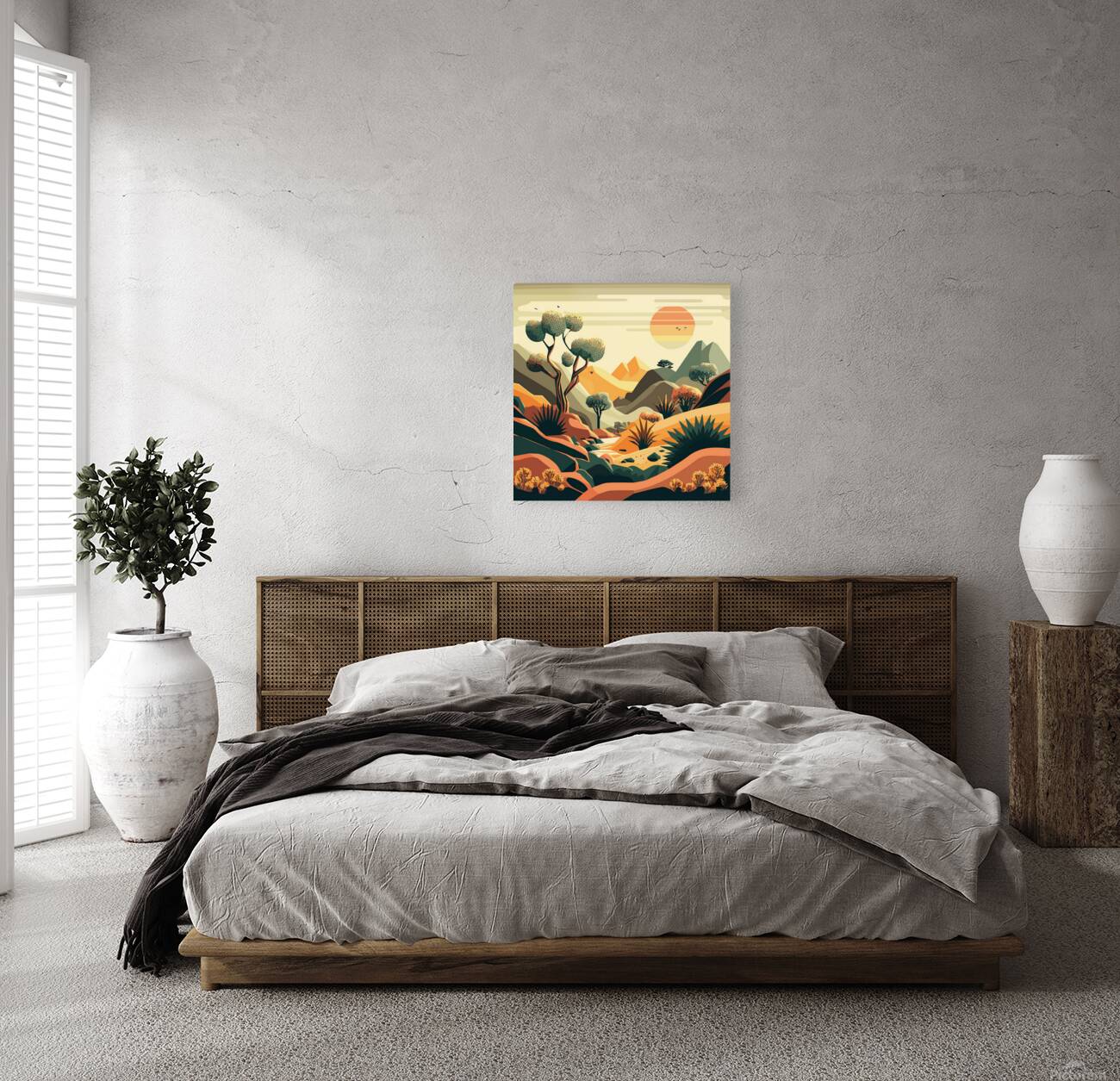Funky cartoon style Reproduction