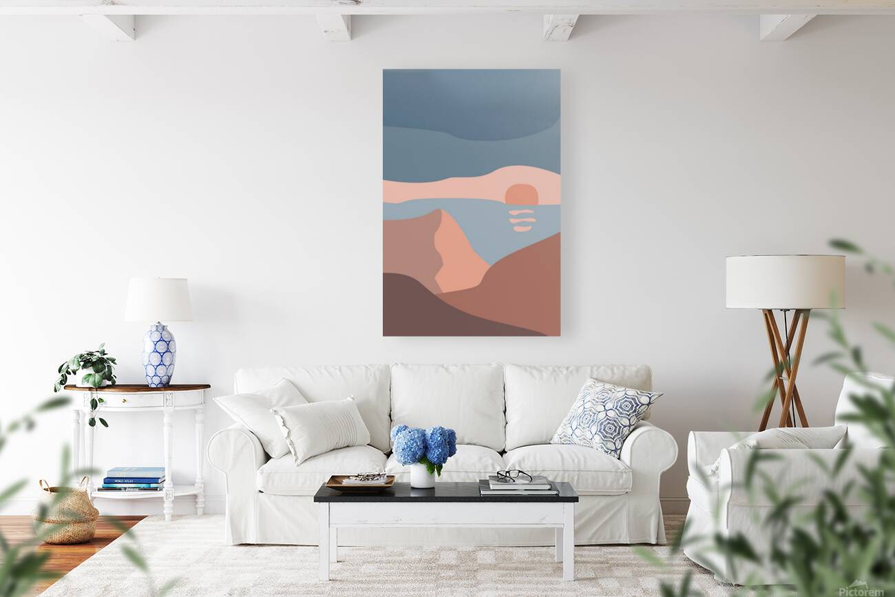 Sunset landscapes c Reproduction
