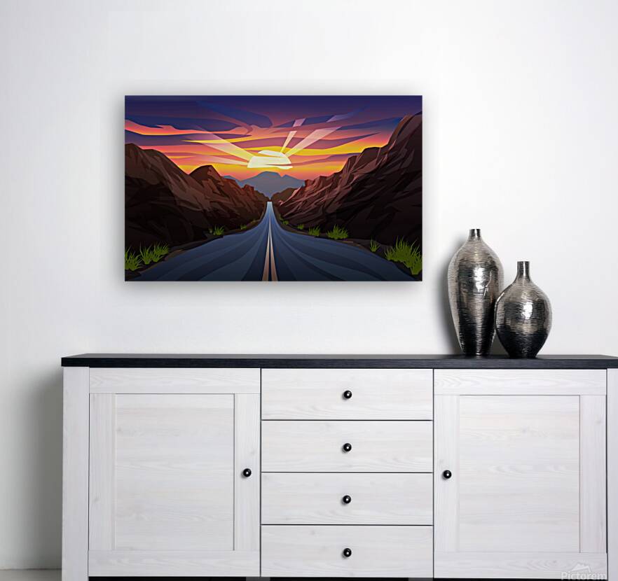  Colorful cloudy sky   Reproduction