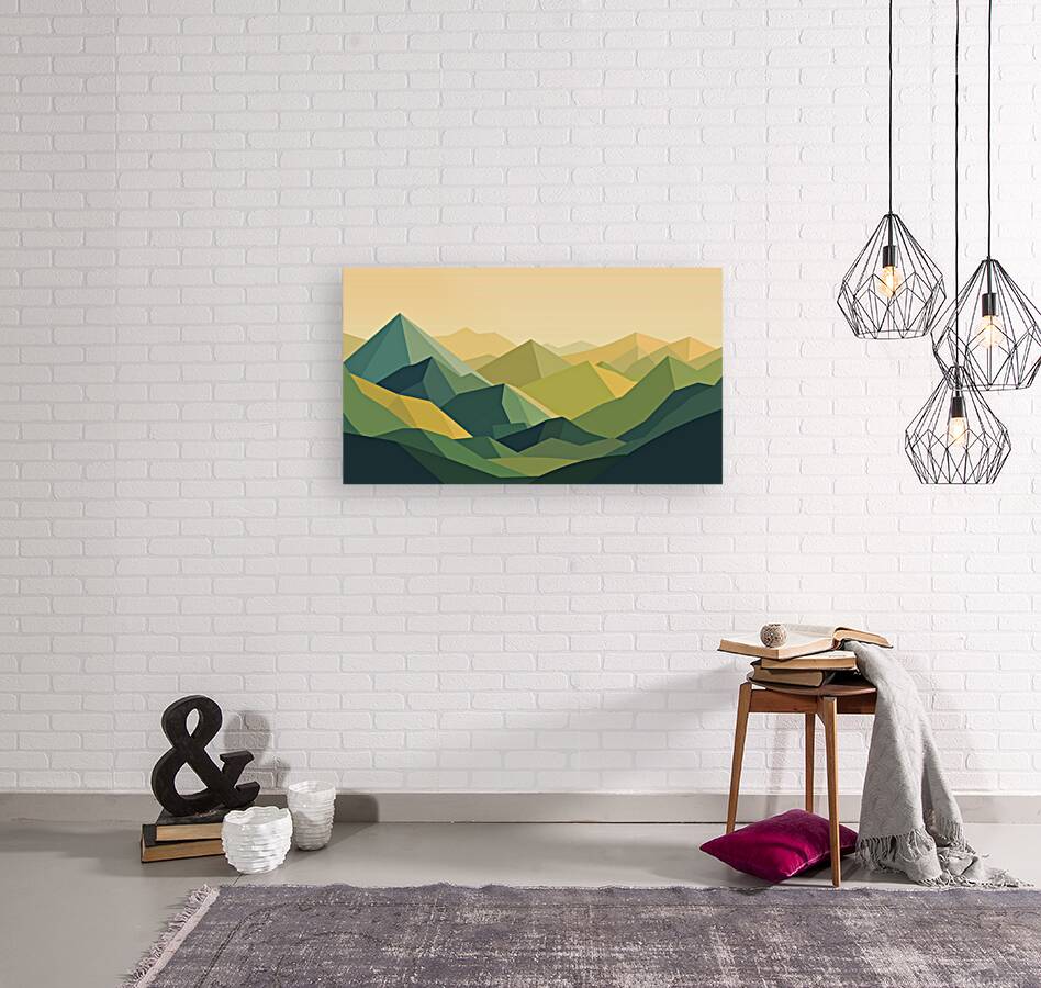 Colorful landscape Reproduction