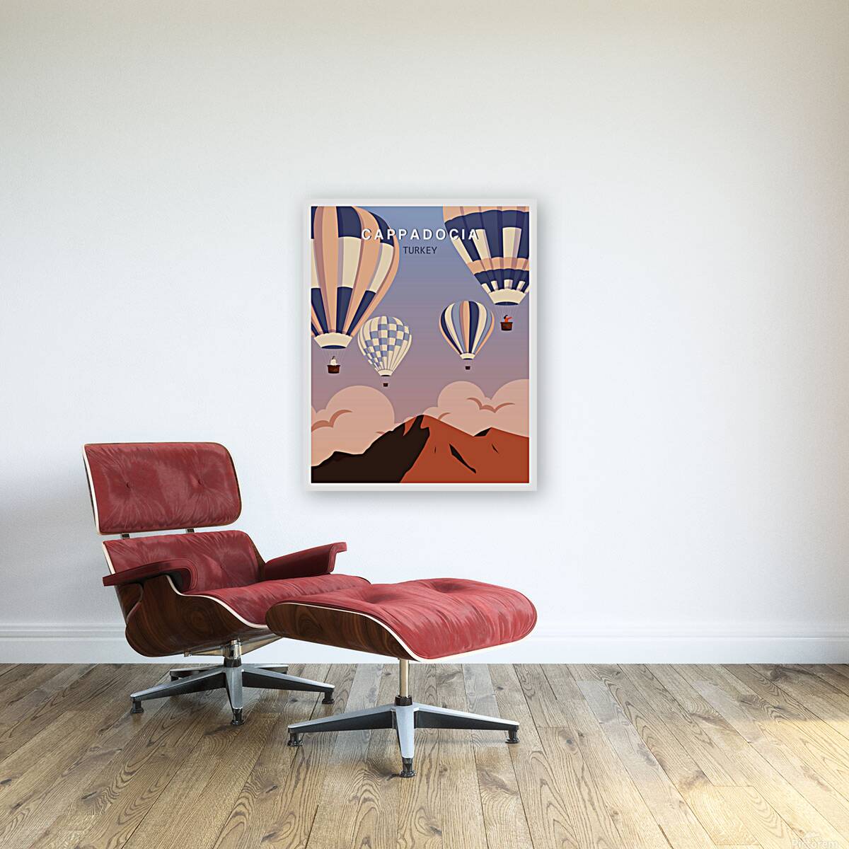 Cappadocia rocks landscape Reproduction