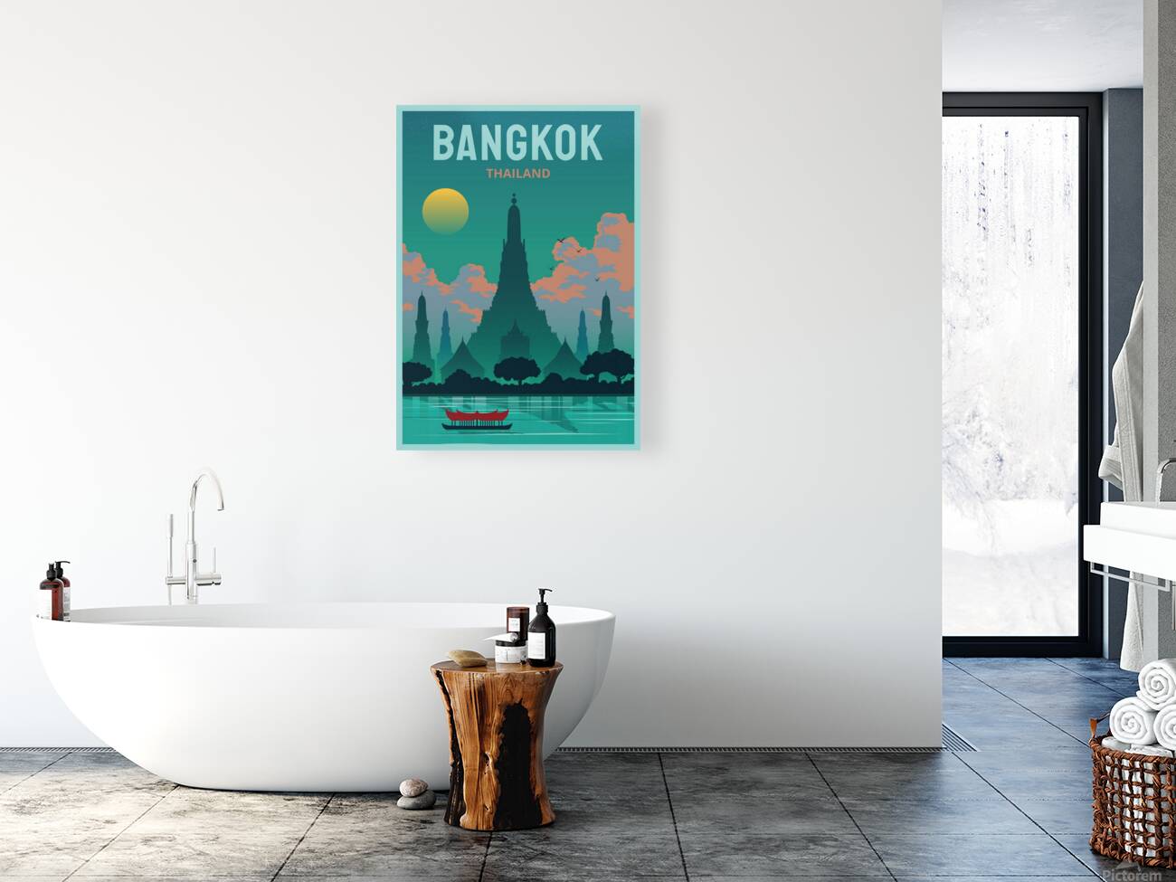  Bangkok Landmarks    Reproduction