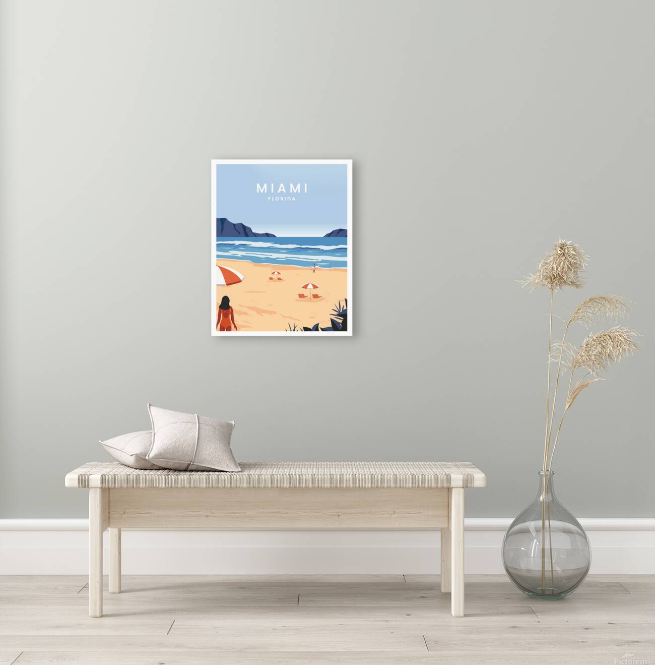 Miami Beach Florida Reproduction