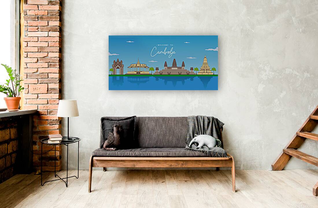 Beautiful Cambodia  Reproduction