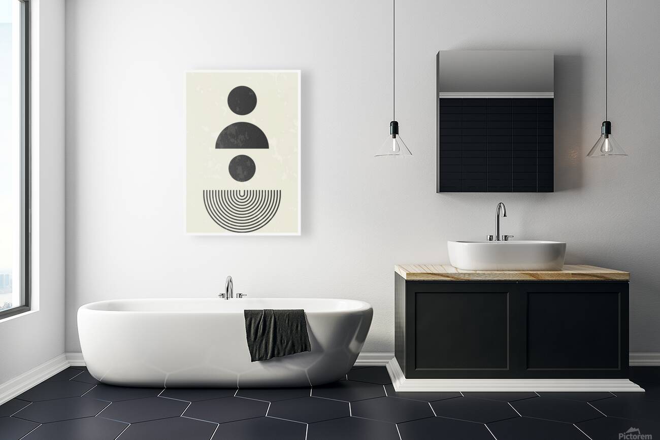 Abstract Geometric Shapes a Reproduction