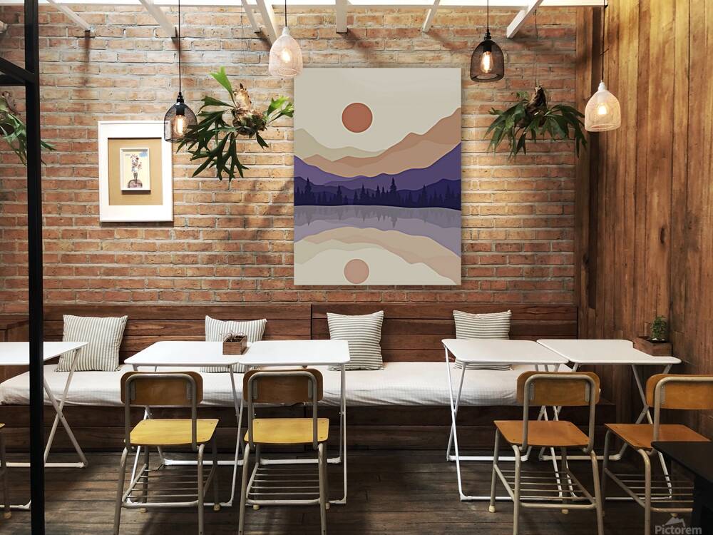Abstract background wall art Reproduction
