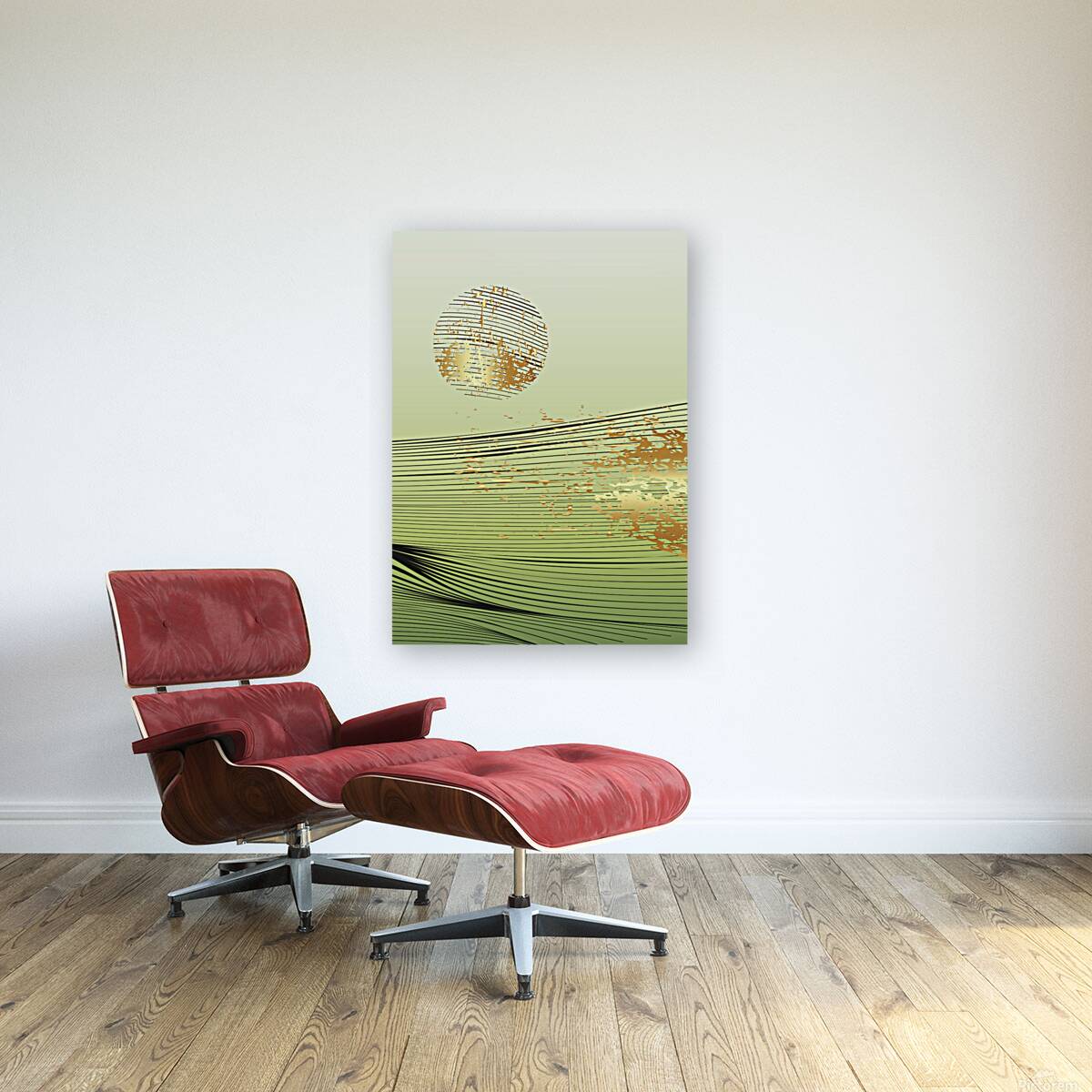 Japanese landscape background.c Reproduction