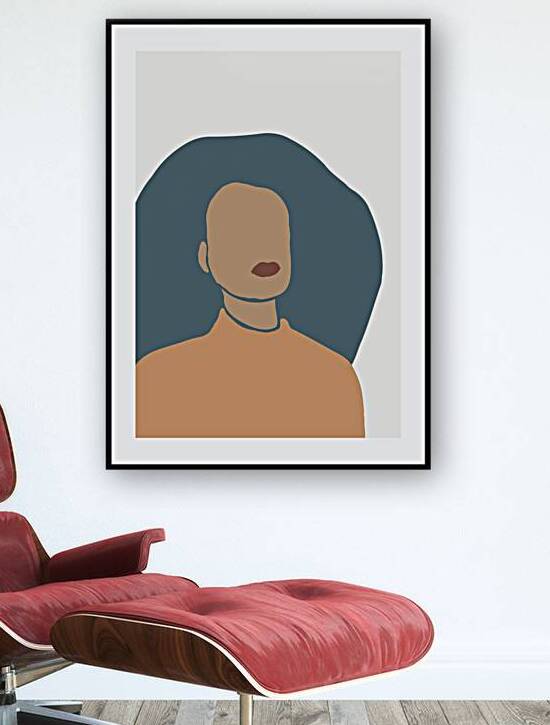Contemporary abstract wall art. b by Point Art