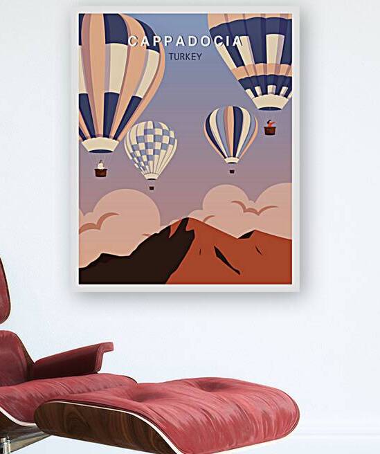 Cappadocia rocks landscape by Point Art