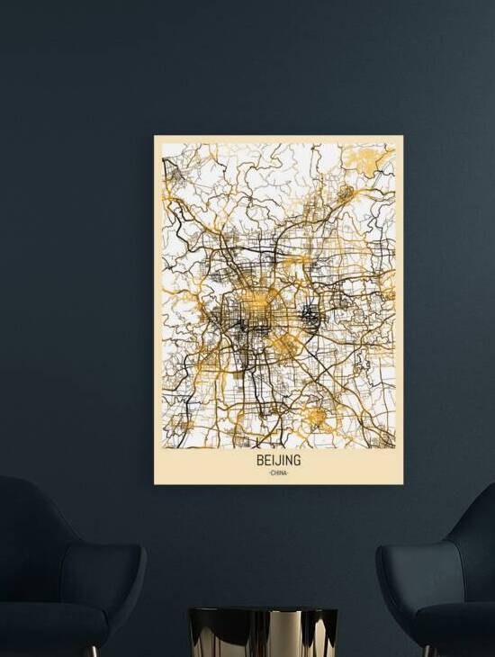 Beijing City Map Reproduction