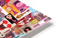  Graphic design HD Metal print