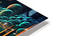 Space Psychedelic HD Metal print