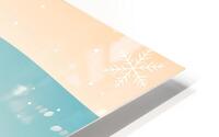 Snowy Landscape HD Metal print