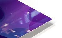 Purple Galaxy HD Metal print