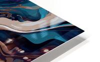 Marble texture design HD Metal print