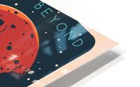 Space travel. b HD Metal print